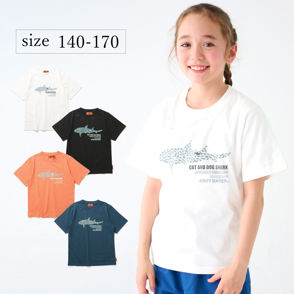 【クリフ メイヤー/KRIFF MAYER】楽LUCK-T(サメ)【子供服・ジュニア】