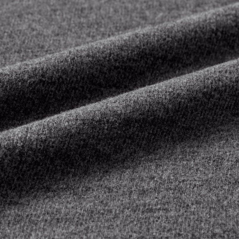 ふっくらとなめらかな裏起毛であたたかい