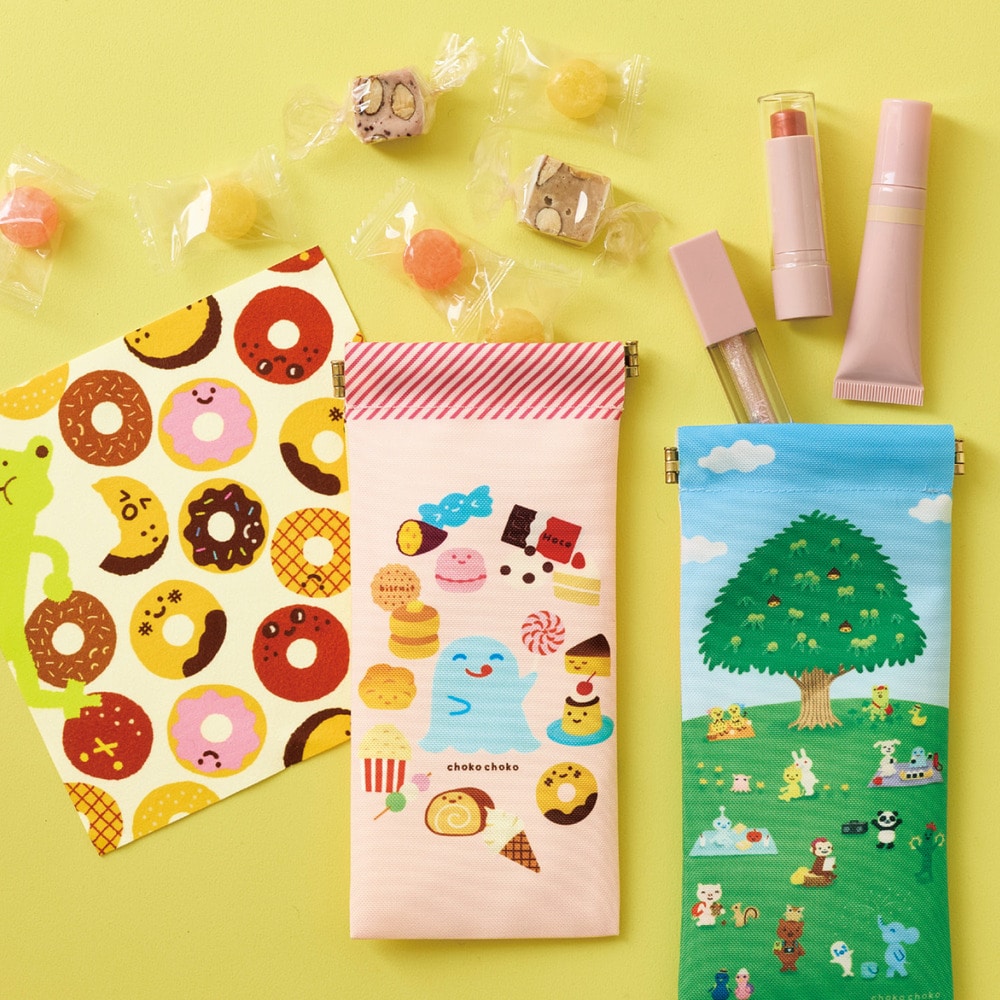 ちょこちょこマルチケース＆めがねクロスセット 定期お届け】 「ちょこちょこ」マルチケース＆めがねクロスセット ：4