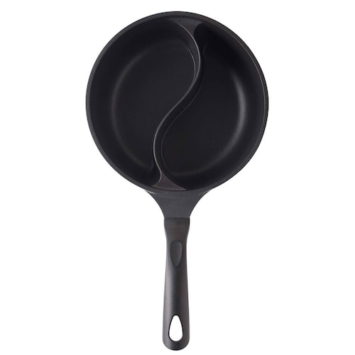 減塩や辛みを変えて1台2役！コンパクトに同時調理できる片手鍋 【IH/ガス火対応】