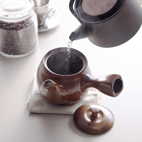 萬古焼 まろやかな味わいが手軽に楽しめるコーヒー急須 ＜470ml＞