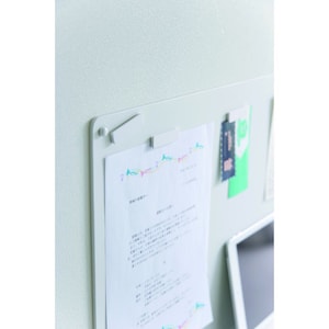 付属のマグネットでお便りやクーポンを貼り付け！