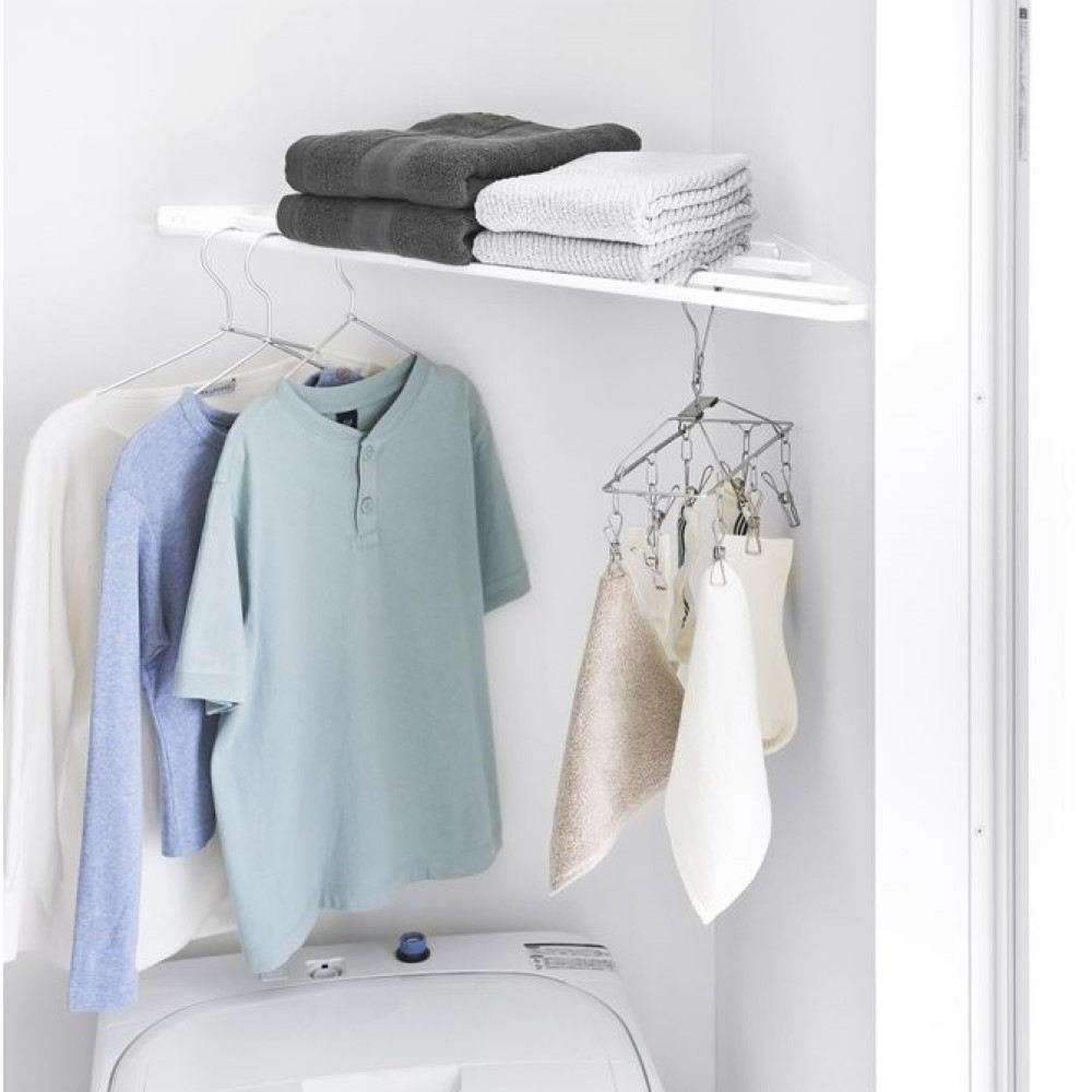 【タワー/tower】コーナーハンガーラック 石こうボード壁対応 【タワー/tower】コーナーハンガーラック 石こうボード壁対応