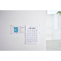 マグネット付きですぐに使えます。（Sサイズ3個、Lサイズ4個）