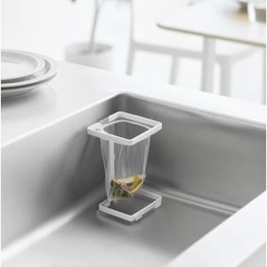 【タワー/tower】コーナーに置ける水切りネットホルダー スクエア