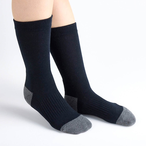 足を支えてなじみやすいオブリークトウソックス[日本製]