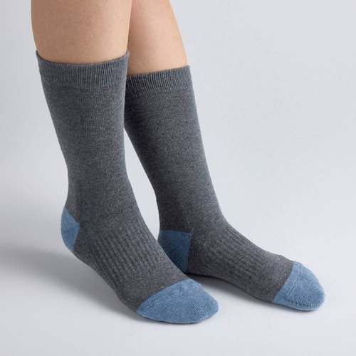 足を支えてなじみやすいオブリークトウソックス[日本製]