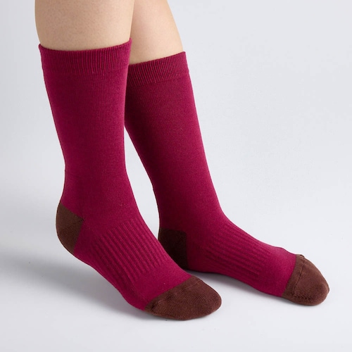 足を支えてなじみやすいオブリークトウソックス[日本製]