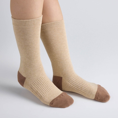 足を支えてなじみやすいオブリークトウソックス[日本製]