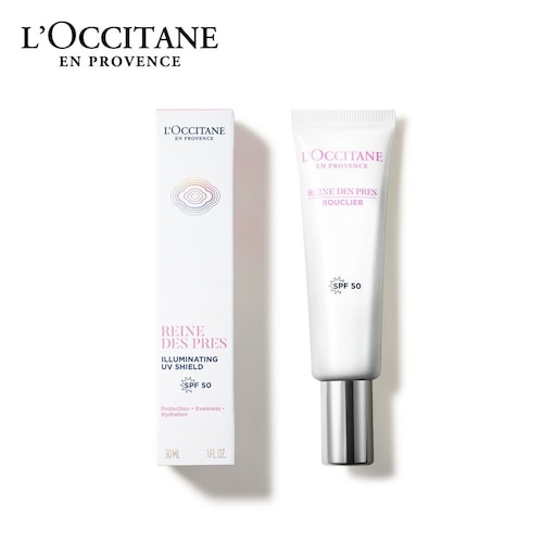 〈レーヌデプレ〉ブライトUVシールド SPF50/PA++++ (UV化粧下地・日焼け止め乳液)
