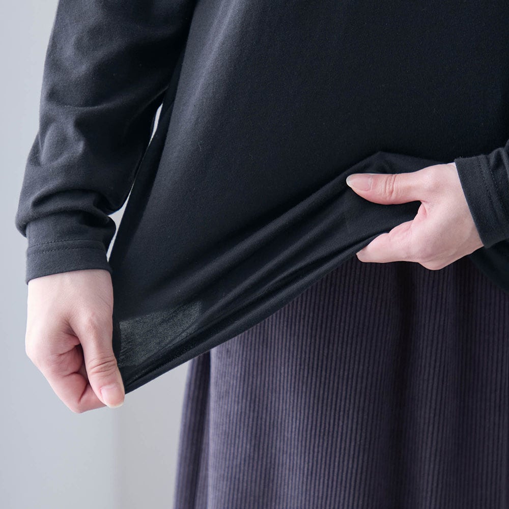 ストレッチ素材で動きやすい