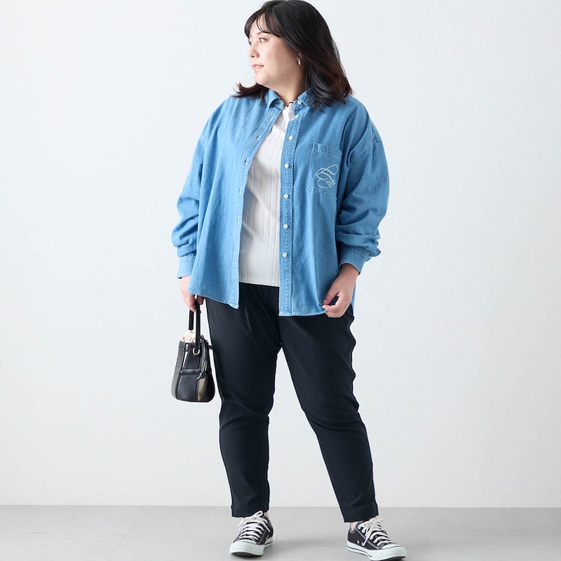 モデル身長157cm／4L