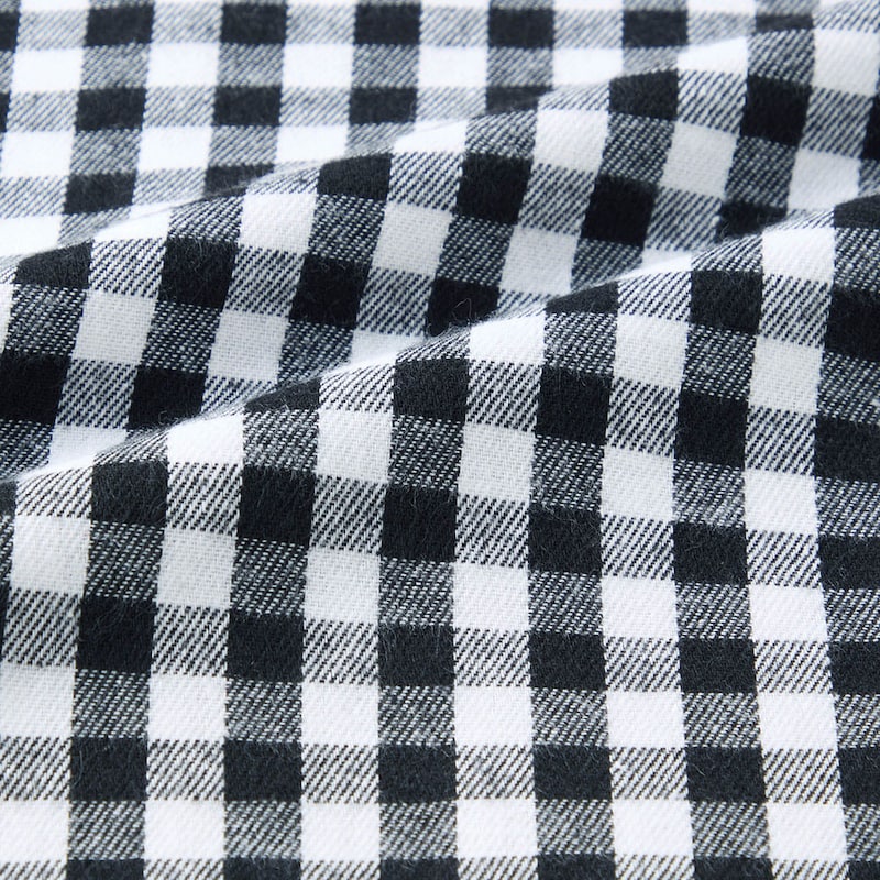 綿混の微起毛素材