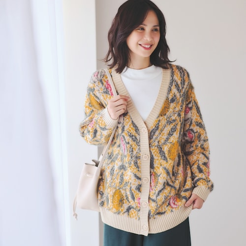 【atelier Morris】ニットカーディガン