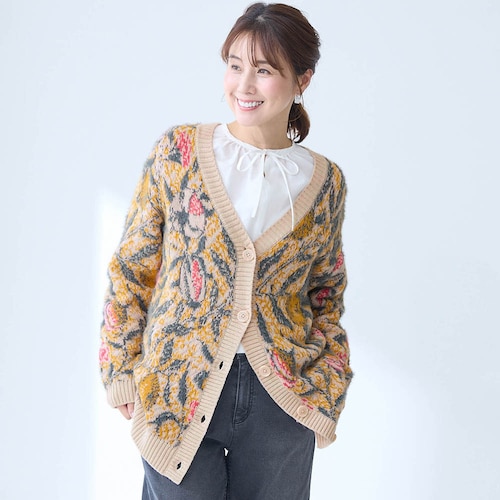 【atelier Morris】ニットカーディガン