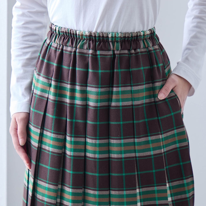 ウエストは総ゴムではきやすく着心地ラクちん