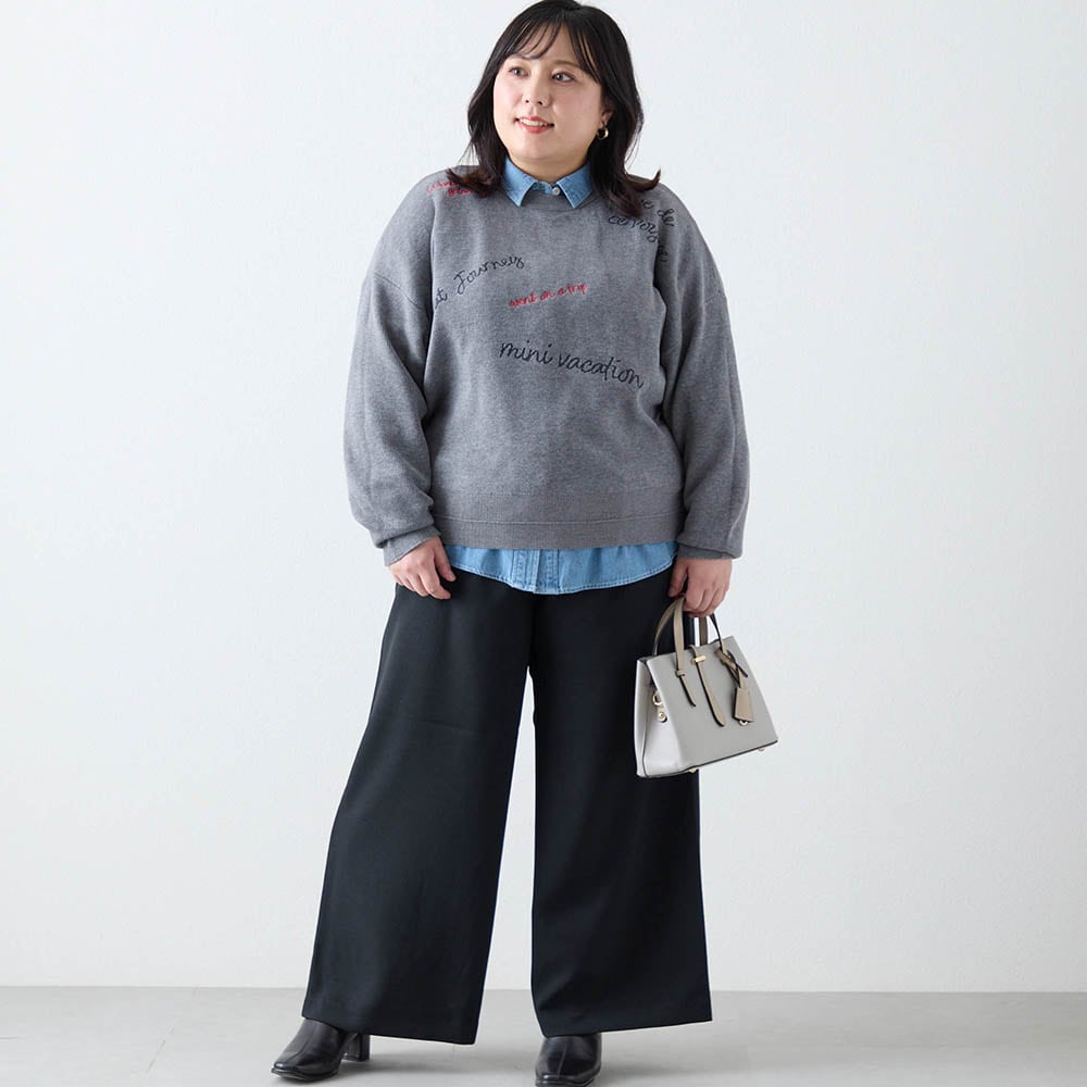 モデル身長157cm／3L