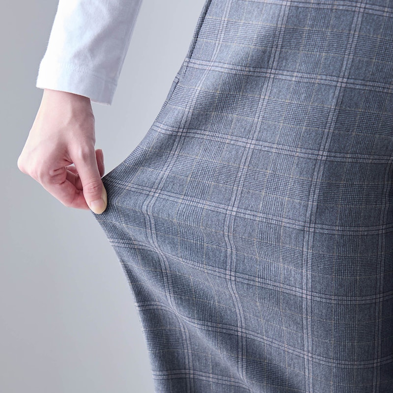 ストレッチ素材で動きやすい