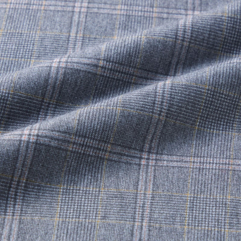 きれい見えするチェック柄