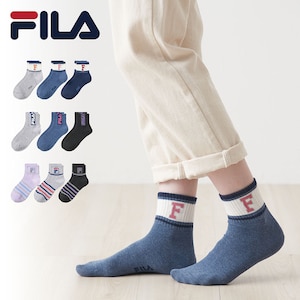 【フィラ/FILA】【特別価格】【3足組】クルー丈ソックス