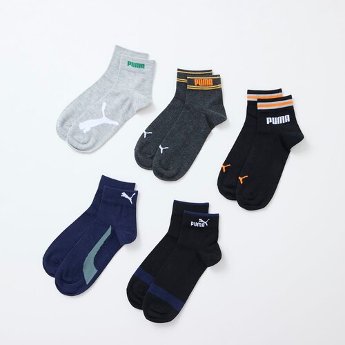 【福袋】【5足組】メンズショート丈ソックス