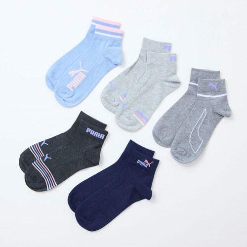 【福袋】【5足組】ショート丈ソックス