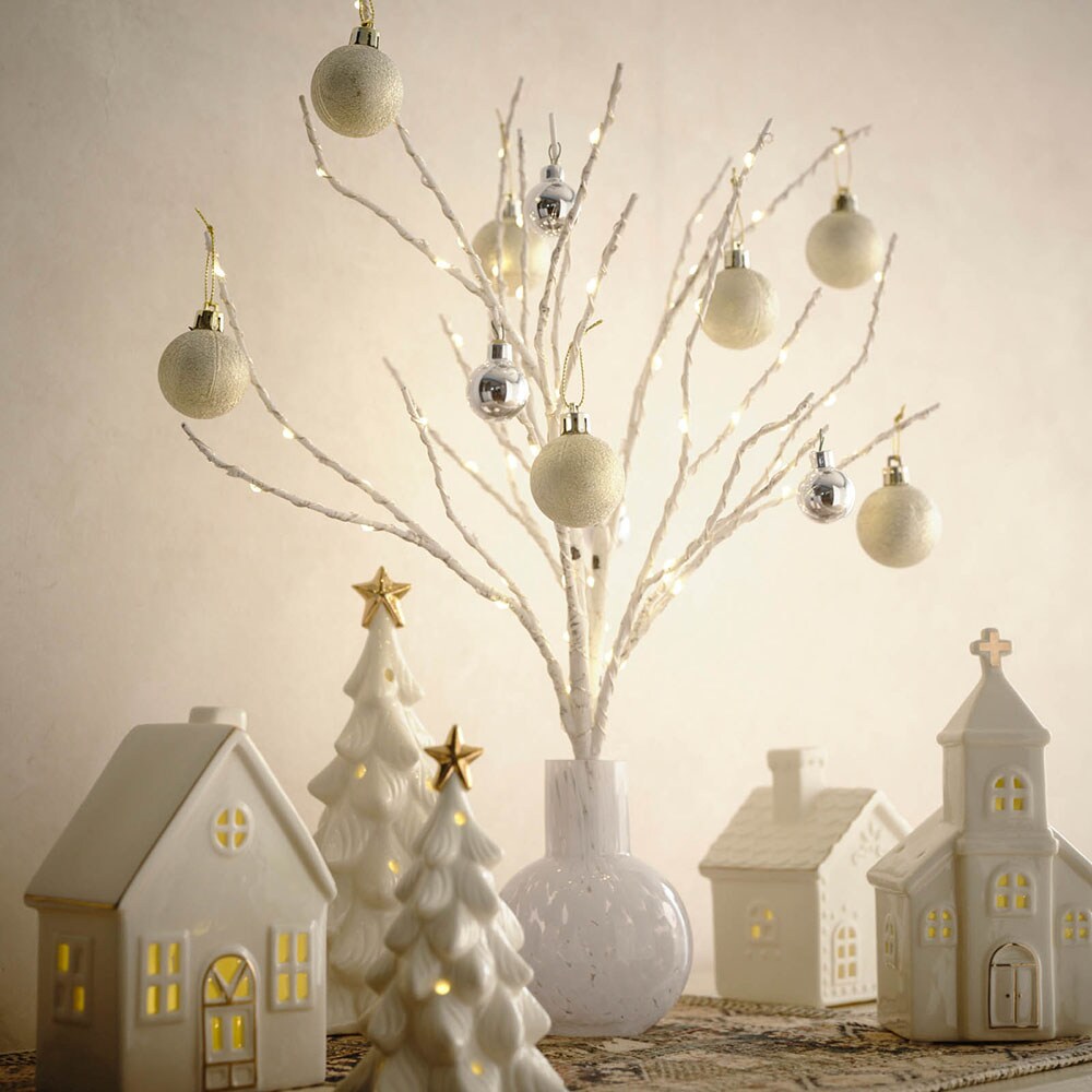 【ベルメゾン】LED付き北欧風ブランチツリー 【クリスマス】