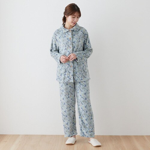 あったか花柄フリースパジャマ