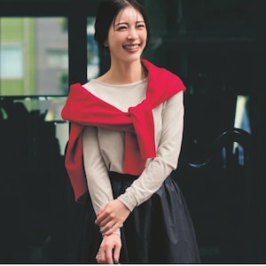 【スタイルノート/StyleNote】大人のシアーベロア長袖Tシャツ[日本製]