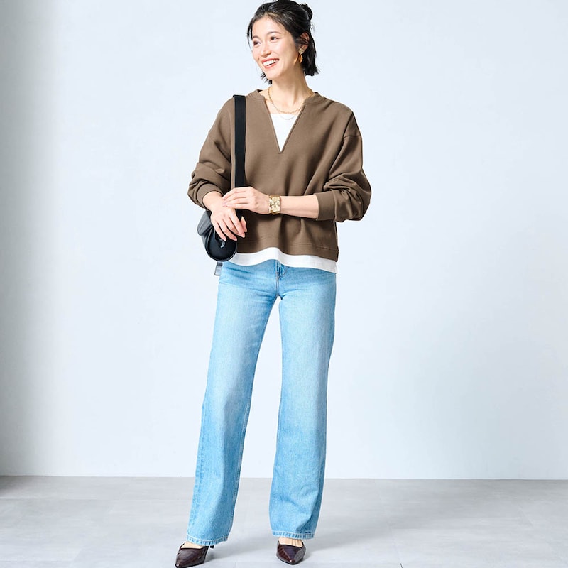 モデル身長168cm／M