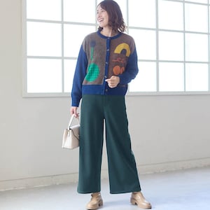 モデル身長168cm／M※写真は撮影用のため股下+6cmになります。