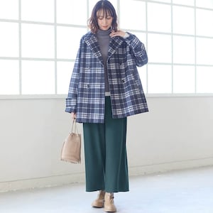 モデル身長169cm／M※写真は撮影用のため股下+6cmになります。