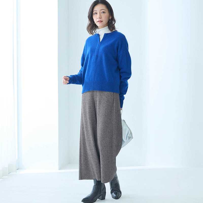 モデル身長172cm／M※写真は撮影用のため股下+6cmになります。