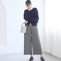 モデル身長169cm／M※写真は撮影用のため股下+6cmになります。