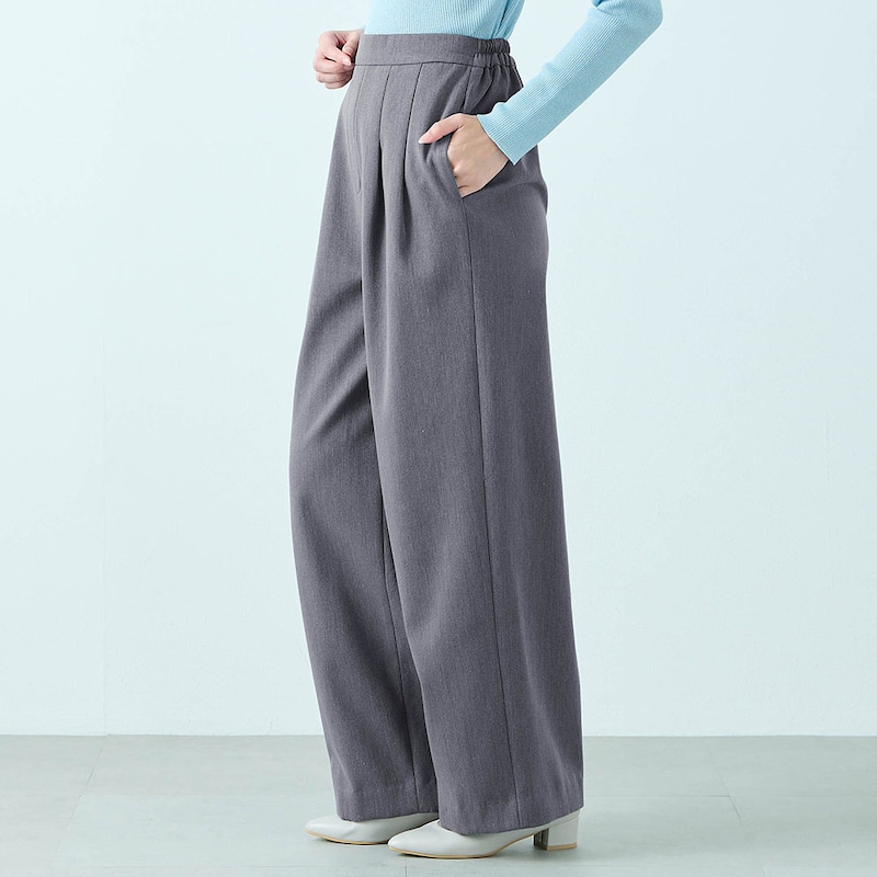 モデル身長168cm／M※写真は撮影用のため股下+8cmになります。