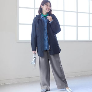 モデル身長168cm／M※写真は撮影用のため股下+8cmになります。