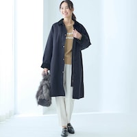 モデル身長173cm／M※写真は撮影用のため着丈+5cmになります。
