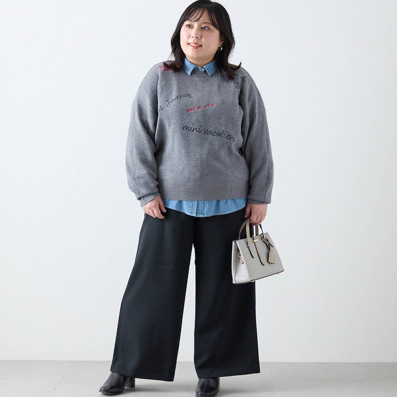 モデル身長157cm／4L