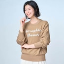 ベージュ（テープ刺繍）