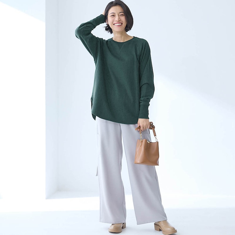 モデル身長168cm／M