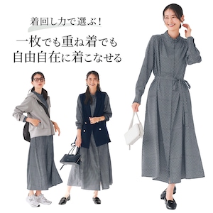 【スタイルノート/StyleNote】【4月9日セール追加】 春の着回しプリントワンピース