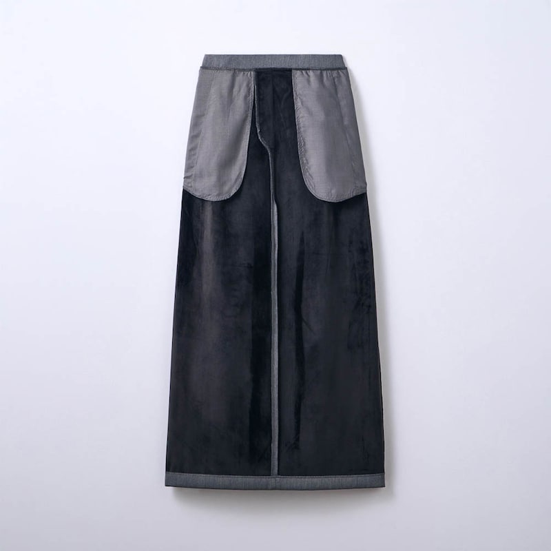 裏側は全面ベロアのようにやわらかいシャギー素材