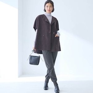 モデル身長168cm／M※写真は撮影用のため股下+6cmになります。