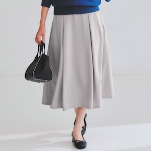 【スタイルノート/StyleNote】裏フリースパンツ付きオフィススカート