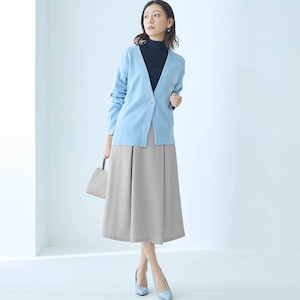 モデル身長172cm／M※写真は撮影用のため総丈+6cmになります。