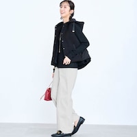 モデル身長169cm／M※写真は撮影用のため股下+6cmになります。