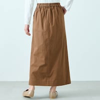モデル身長168cm／M※写真は撮影用のため総丈+6cmになります。