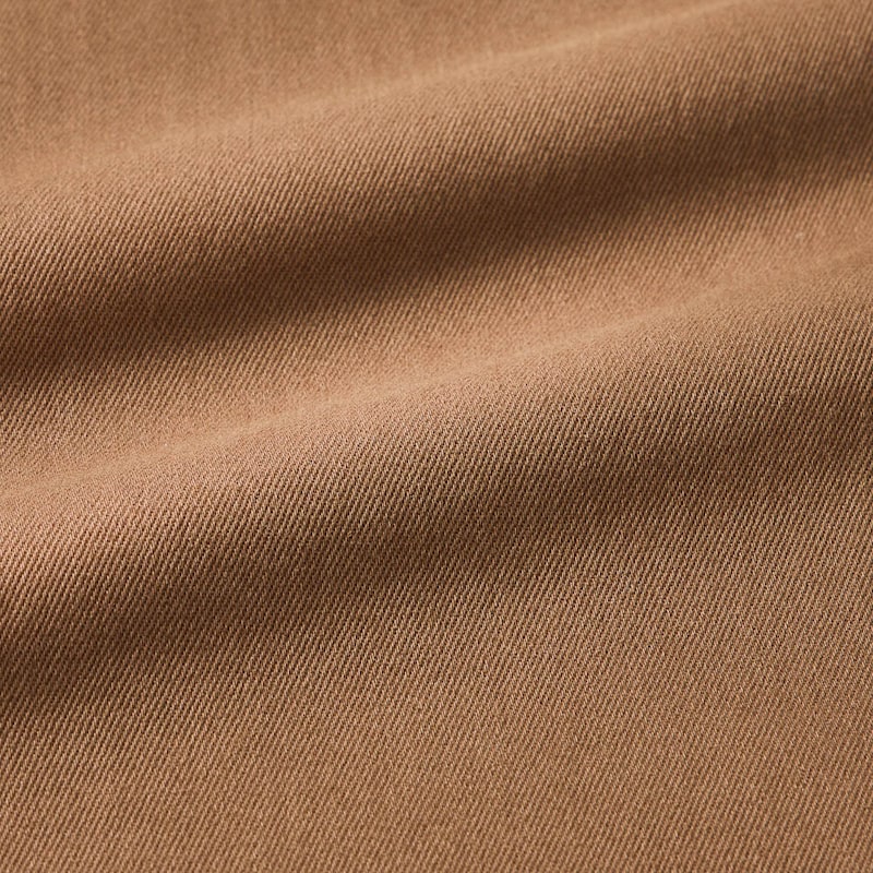 ストレッチ性に優れた綿混素材