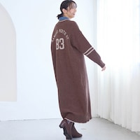 モデル身長169cm／M※写真は撮影用のため身丈+8cmになります。