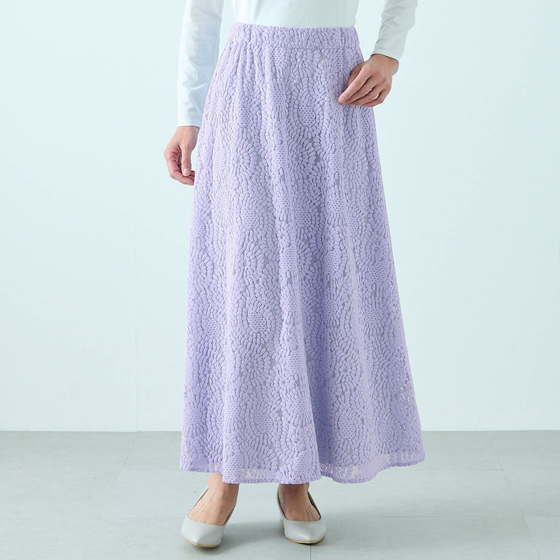 モデル身長167cm／M※写真は撮影用のため総丈+6cmになります。